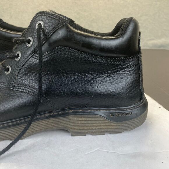 Dr. Martens Esteem Black Leather Industrial Non Slip Lace Up Work Chukka Boot 11 - Picture 11 of 15
